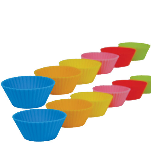 Casabella Muffin Cups Mini Silicone Set Of 12