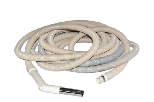 HOSE ASSY,CENTRAL VAC,50FT CRUSHPROOF,WHITE NON/ELECTRIC