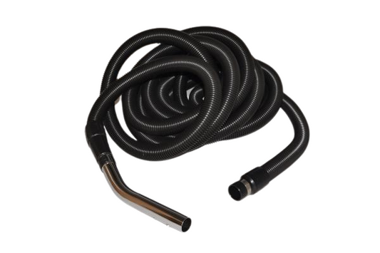 HOSE COMPLETE-30FT,BLACK,CENTRAL VAC W/BUTTON