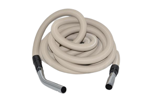 HOSE COMPLETE-NUTONE,30FT,NON/ELECTRIC,WHITE WITH BUTTON