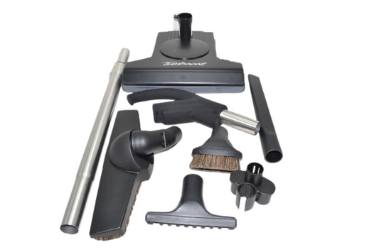 CENTRAL VAC KIT,T210 BLACK,W/TOOLS-NO HOSE INCLUDES NON RF HANDLE FOR HIDE A HOSE