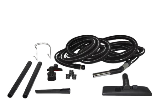 CENTRAL VAC KIT,30FT-TITAN BASIC,BLACK