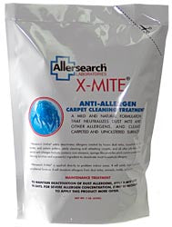 Allersearch X-Mite Anti-Allergen Carpet Cleaning Powder