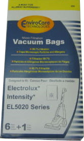 Electrolux Intensity EL206 MicroFiltration Vacuum Cleaner Bags - 6 bags + 1 filter - Generic