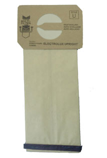 Replacement Electrolux Style U or UP-1 4Ply vacuum bags- 15 pack