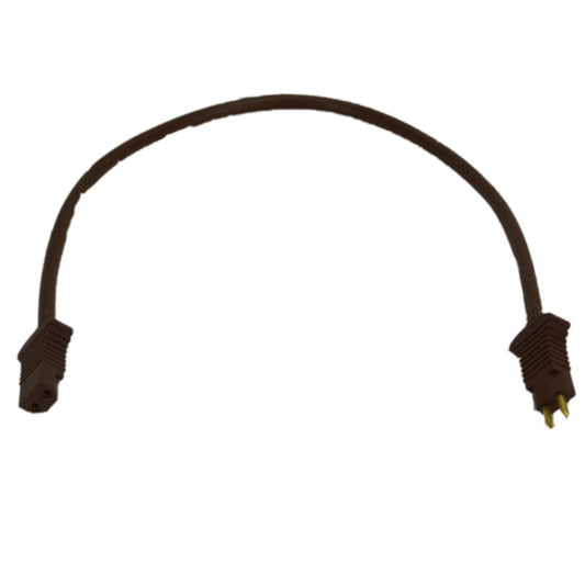 Filter Queen Replacement: FQR-3080 Cord, 18" Brwn Pigtail Male/Female End FQ88 Series