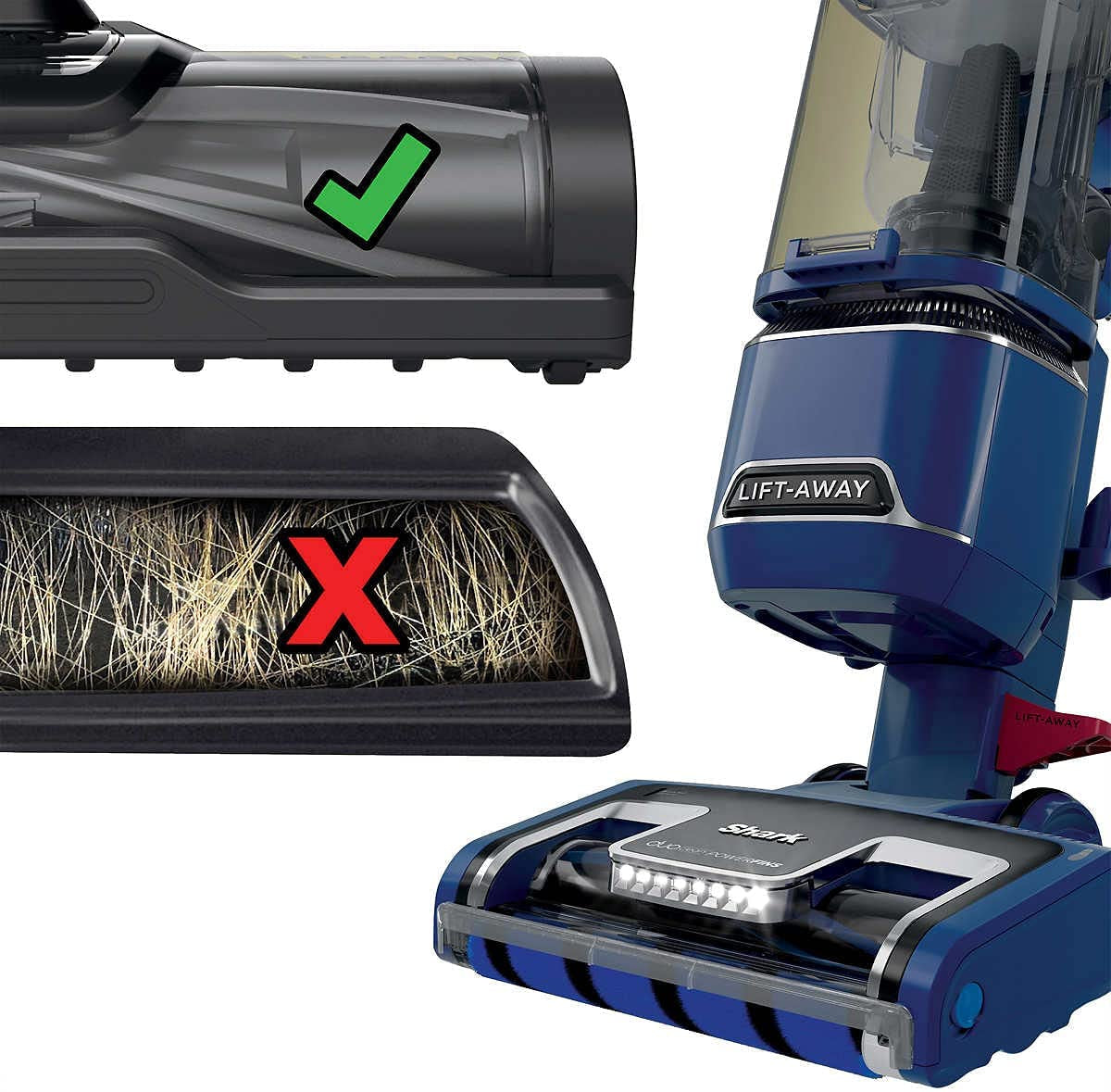 SHARK UV850-REF,DUOCLEAN,LIFT-AWAY,BAGLESS