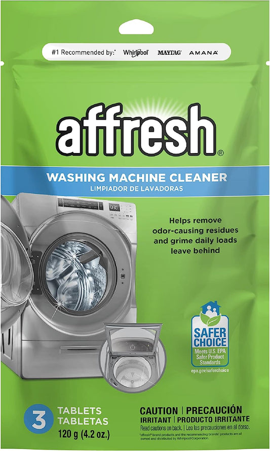 W10135699  Whirlpool Affresh Washing Machine Cleaner Qty 3